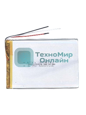 Аккумулятор Li-Pol (батарея) 3x75x110мм 3pin 3.7V/3600mAh