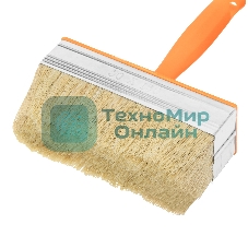 Кисть-ракля Sparta 50х150 мм, натуральная щетина, пластмассовый корпус, пластмассовая рукоятка