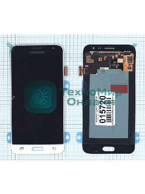 дисплей в сборе с тачскрином для Samsung Galaxy J3 (SM-J320F) белый (2016) TFT с регулировкой яркости