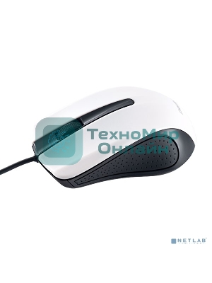 Мышь проводная Perfeo RAINBOW черный/белый, 1000 dpi, USB, кнопки - 3