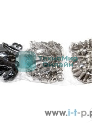 Крепежный комплект 5bites NM-16 для инсталляции патч-панелей: винт, шайба, гайка, упаковка 50 шт.