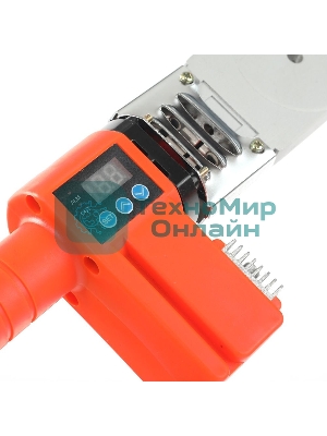 Аппарат для сварки пластиковых труб PATRIOT PW 800, 3 насадки, электронная регулировка, ЖК дисплей, 800W, кейс металл.