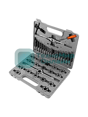 Набор метчиков и плашек Sparta м3-м12 40 предметов в пластиковом кейсе