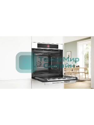 Встраиваемый духовой шкаф электрический Bosch Serie 8 HBG7341W1 белый