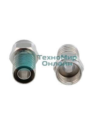 Разъем F Rexant RG-6, обжим