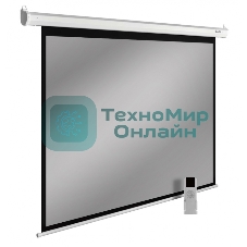 Экран Cactus 150x200 см SIlverMotoExpert CS-PSSME-200X150-WT 4:3 настенно-потолочный рулонный белый (моторизованный привод)