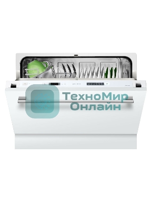 Встраиваемая посудомоечная машина Maunfeld MLP-06IM, белый, 55 см, 6 компл., 49 дБ, класс A+