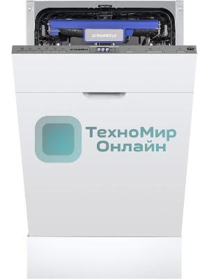 Встраиваемая посудомоечная машина Maunfeld MLP-08PRO, серебристый, 44.8 см, 10 компл., 47 дБ, класс A++