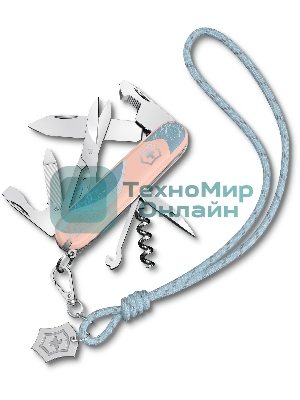 Нож перочинный Victorinox Companion Paris Style (1.3909.E221) 91мм 16функц. розовый с чехлом подар.коробка