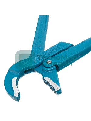 Ключ трубный рычажный Сибртех, 330x25 мм,с изогнутыми губками