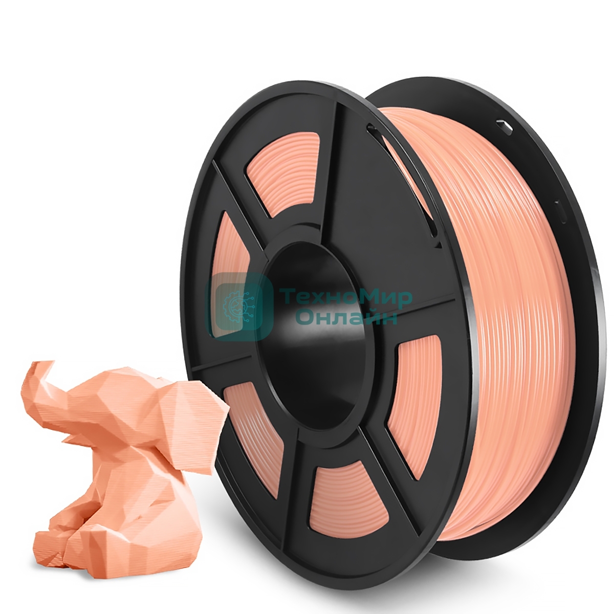 Филамент NVPrint PLA Beige для 3D печати диаметр 1.75мм длина 330 метров масса 1 кг