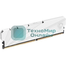 Оперативная память NETAC, DDR4, 16GB (2x8GB), 3200MHz, CL16, DIMM, с радиатором, белый