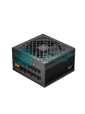 Блок питания ПК/Power Supply PCCooler, 750W 80 PLUS Gold (ATX, 3.1, Full modular, 1x24(20+4)pin, 2xCPU 8(4+4)pin, 2xPCIe*2 8(6+2)pin, 1x12VHPWR, 7xSATA*3, 2xMOLEX4pin, Active, 120x120мм, 140x150x86mm, APFC, OVP/UVP/SCP/OPP/OCP/OTP/SPD, black)