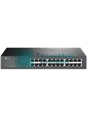 Коммутатор TP-Link SMB TL-SG1024DE 24-Port Gigabit Easy Smart Switch, 24 10/100/100Mbps RJ45 ports, MTU/Port/Tag-based VLAN, QoS, IGMP Snooping