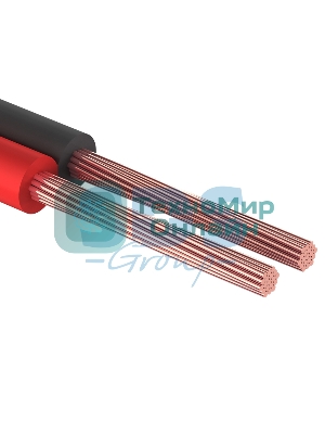 Кабель акустический Rexant 2х1,50 мм², красно-черный, мини-бухта 5 м