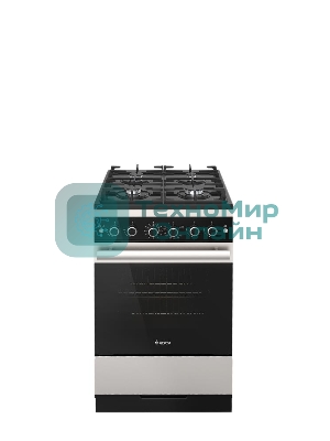 Плита газовая Gefest 5500-02 0069 серебристый/черный, конфорок 4 шт, духовка 52 л, 50 см x 85 см x 58.5 см