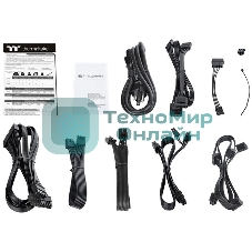 Блок питания Thermaltake Toughpower GF2 ARGb (PS-TPD-0850F3FAGE-2), 850Вт, 80 PLUS Gold, 140мм, модульный, черный