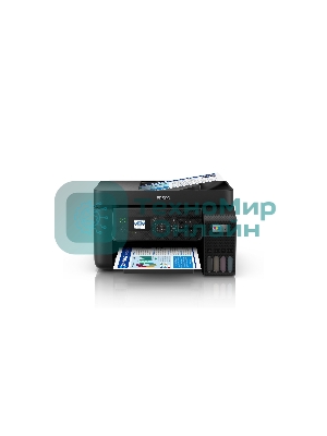 МФУ струйное Epson L5290 (C11CJ65512/C11CJ65508/C11CJ65407), A4, цветное, печ. до 33 стр/мин. (ч/б) до 15 стр/мин. (цвет), скан. до 12 стр/мин. (ч/б) 29 стр/мин. (цвет), 1440 x 5760 dpi (печать) 1200x2400dpi (скан.), USB, RJ-45, Wi-Fi