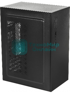 Компьютерный корпус Accord ACC-259 черный без БП mATX 2xUSB 2.0, audio
