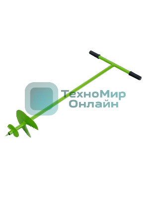 Бур садовый шнековый Сибртех 1085 мм, диаметр 200 мм