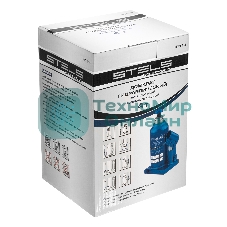 Домкрат Stels 51116 гидравлический бутылочный телескопический 4 т h подъема 170–420 мм