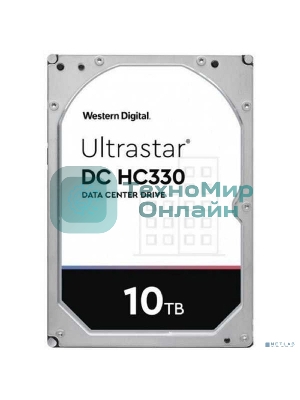 Жесткий диск SAS 10Tb 7200RPM 12Gb/ S 256MB DC HC330 WUS721010AL5204_0B42303 WD
