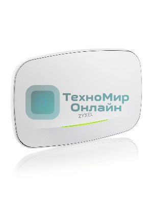 Точка доступа Zyxel NebulaFlex Pro WBE510D, Wi-Fi 7 (BE6500), MU-MIMO 4x4:2 + 2x2, двойные антенны (стена-потолок), 1xLAN 2.5GE
