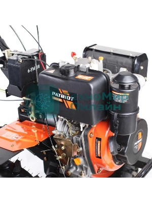 Мотоблок Patriot BOSTON-9DE (440701530) дизельный 9л.с.