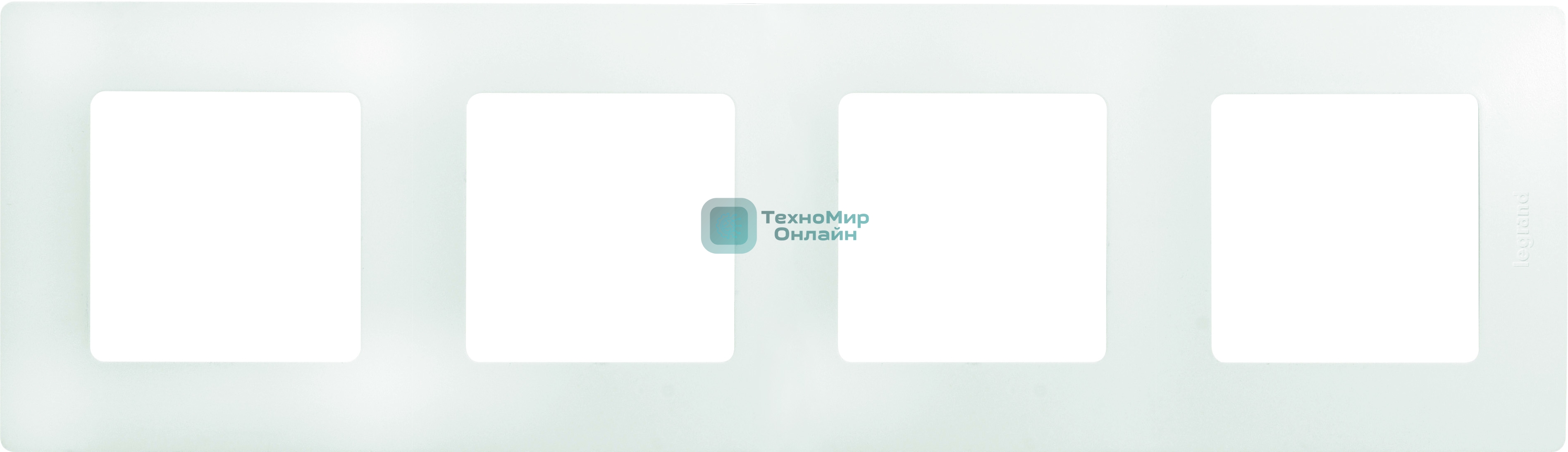 Рамка 4 поста, бел. ETIKA 