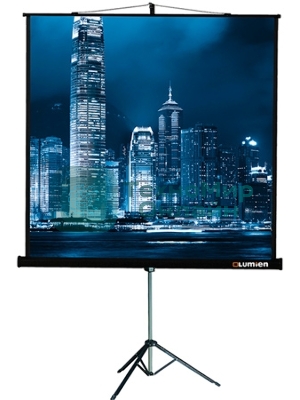 Экран на треноге Lumien 153x153см Master View LMV-100102 1:1 напольный рулонный