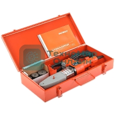 Аппарат для сварки пластиковых труб PATRIOT PW 800, 3 насадки, электронная регулировка, ЖК дисплей, 800W, кейс металл.