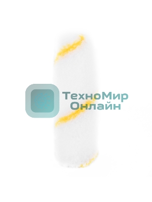 Мини-валик сменный MTX для среднегладких поверх. синтет, 100мм ворс12мм D16мм Dруч.6мм, полиакр.