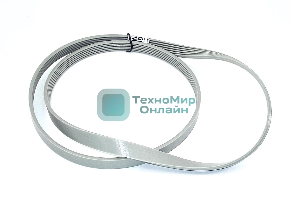 Ремень 1200 J6 для стиральной машины Electrolux, Zanussi, AEG, Whirlpool, Indesit белый 1145мм