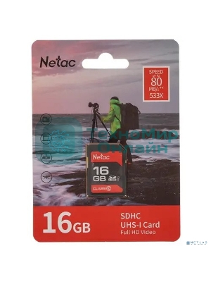 Флеш карта SDHC 16Gb Netac P600 NT02P600STN-016G-R
