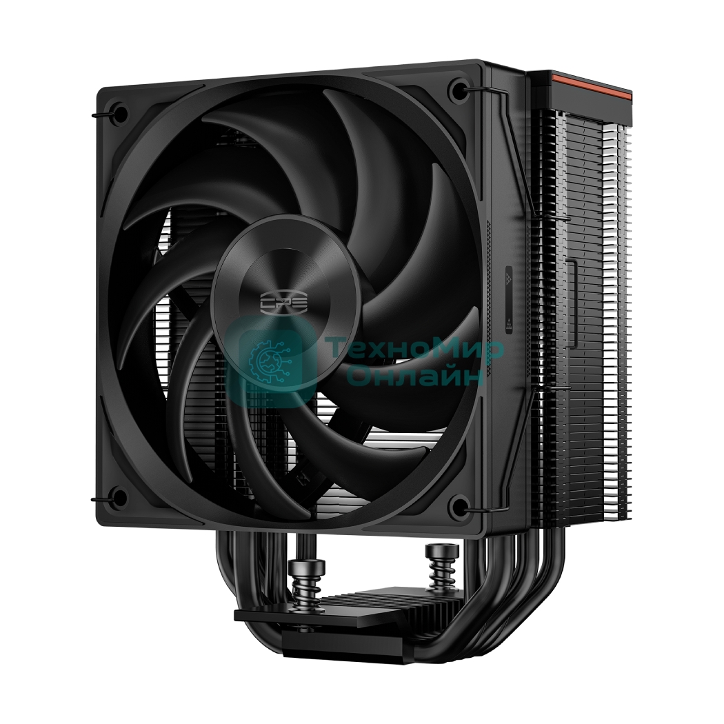 Кулер для процессора PCCooler RZ500 черный 120мм алюминий+медь 2200rpm 32db 4-pin 250W 155мм