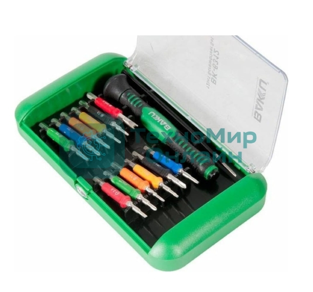 Набор отверток-насадок Baku BK-6312 прецизионных