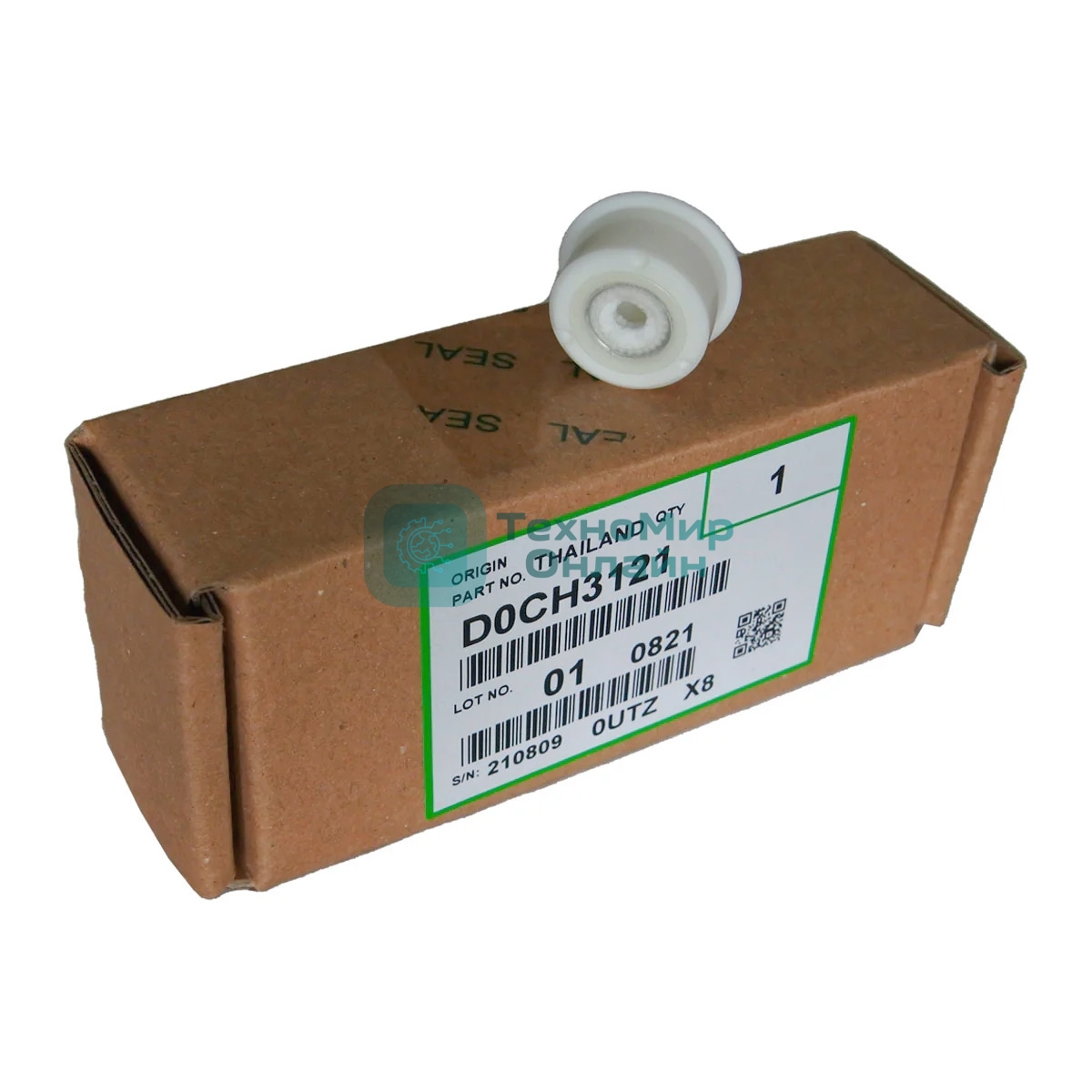 Подшипник шариковый для транспортного шнека левый передний, в сборе с пылезащитным корпусом PLAIN SHAFT BEARING:TRANSPORT SCREW