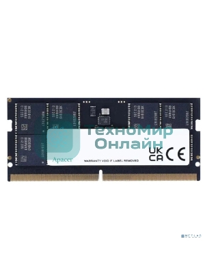 Оперативная память Apacer, DDR5, 16Gb (1x16Gb), 5600MHz, CL40, SO-DIMM