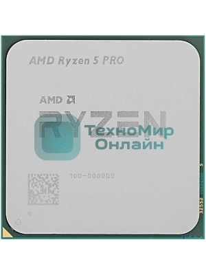 Процессор CPU AMD Ryzen 5 Pro 5655G TRAY 100-000001513 (AM4, 3.9GHz up to 4.4GHz/6x512Kb+16Mb, 6C/12T, 7nm, 65W, unlocked, Radeon Vega 1900MHz)