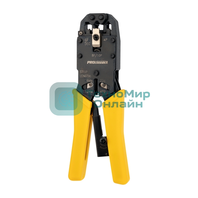 Кримпер PROconnect HT-200R для обжима 8P8C, 6P6C, 4P4C