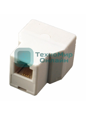 Телефонный двойник Rexant RJ-14(6P4C) (гнездо - 2 гнезда)