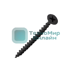 Саморез гипсокартон-дерево Kranz 3.5х55, короб (200 шт./уп.)