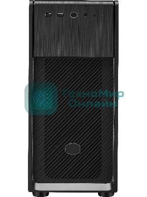 Компьютерный корпус без блока питания Cooler Master Elite 500, 2xUSB3.2, 1x120Fan, w/o PSU, Black, w/o ODD, Window TG left panel, ATX