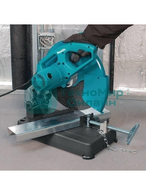 Пилы электрические дисковые, торцовочные Makita LW1401 Пила монтаж,2200Вт,3800об\м,диск-ф355х25.4мм,рез-70х233мм,16.6кг,кор