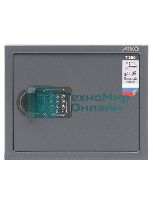 Сейф мебельный Aiko T 280 EL 280x350x300мм электронный