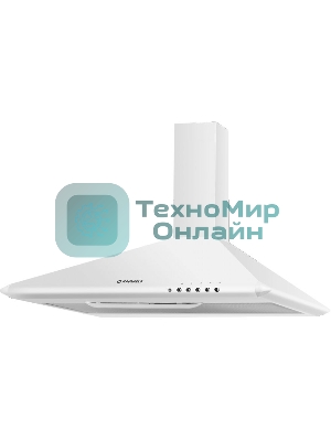 Вытяжка каминная Maunfeld Aire 50 белая, 50 см, 500 куб. м/ч, 48 дБ