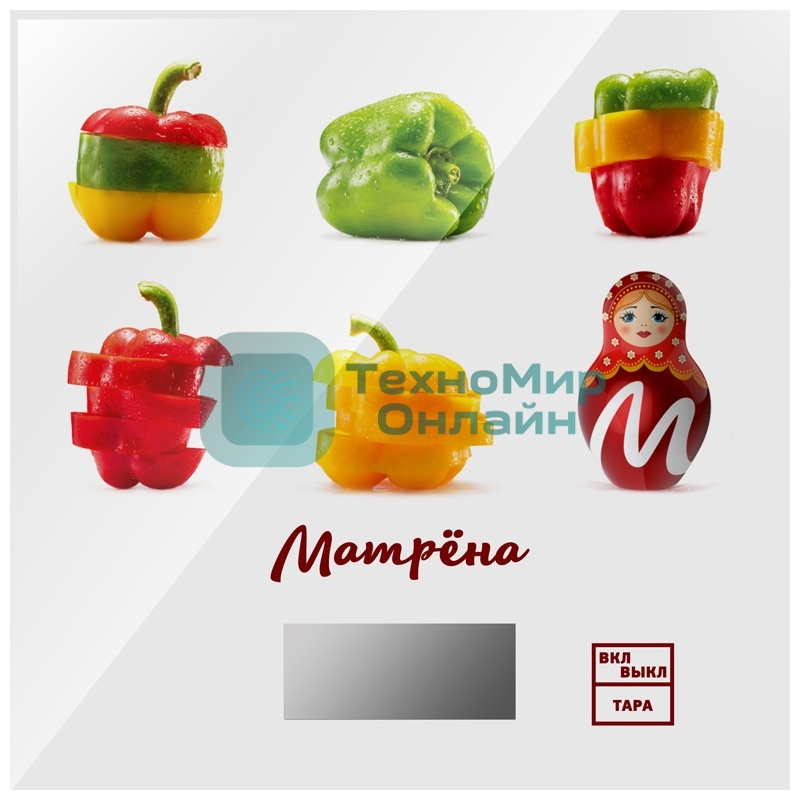 Весы кухонные электронные Матрена MA-033 Перцы