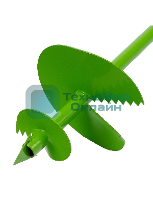 Бур садовый шнековый Сибртех 1085 мм, диаметр 200 мм