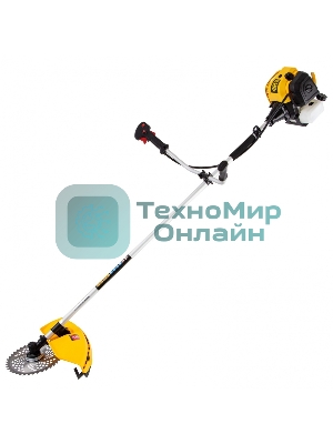 Триммер бензиновый Denzel DT 52 52см 3 3 лс. неразъемная штанга состоит из 2 частей