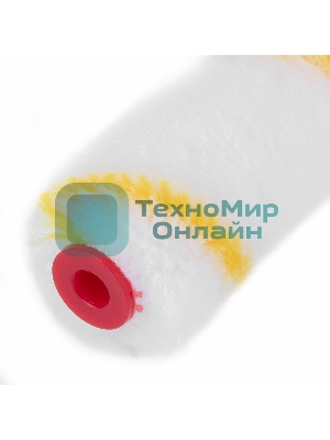 Мини-валик сменный MTX для среднегладких поверх. синтет, 100мм ворс12мм D16мм Dруч.6мм, полиакр.